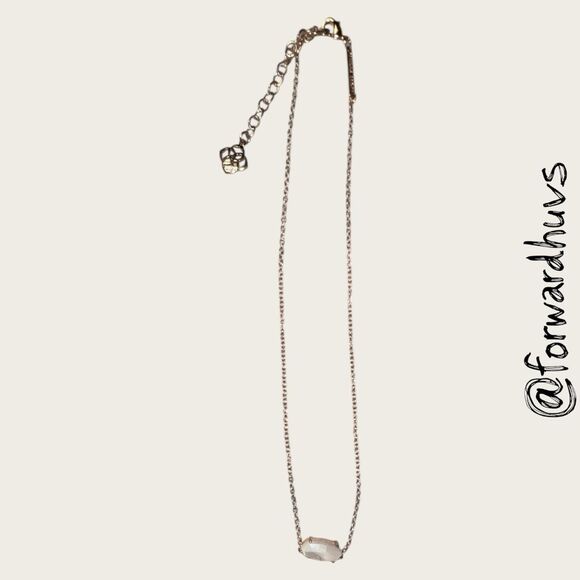 Kendra Scott Ever Necklace – Rose Gold - Believed to Be Mother-of-Pearl - Picture 8 of 11